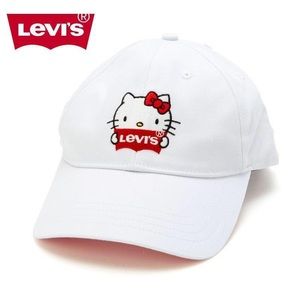 Levi’s x Hello Kitty White Ball Cap Hat